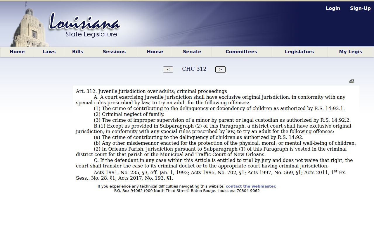 LaSalle Parish traffic ticket context for district court criminal jurisdiction